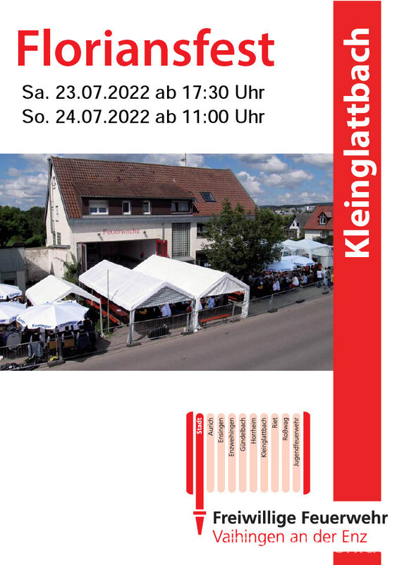 Floriansfest 2022 Plakat aus Flyer vorne 20181024 1